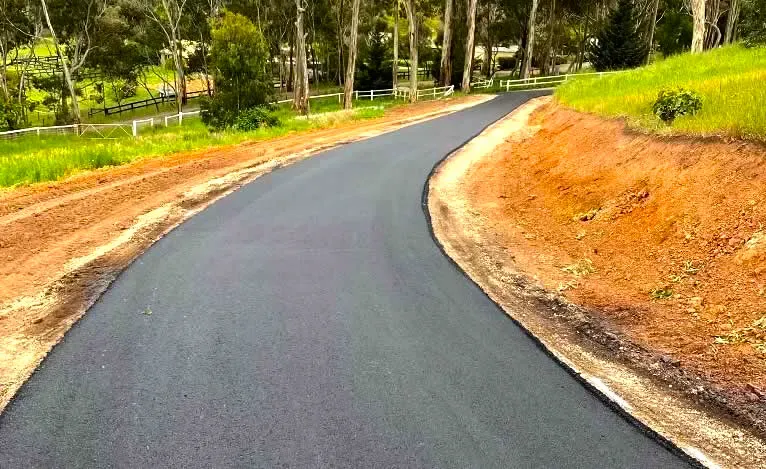 New Asphalt Driveway in Echunga South Australia